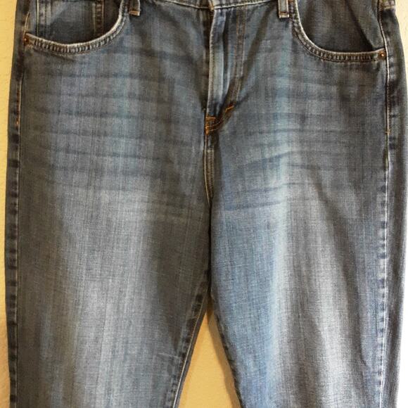 Lucky Brand Mid-Rise Authentic Straight Leg Medium Wash Cotton Denim Jeans 12/31 - Picture 3 of 15
